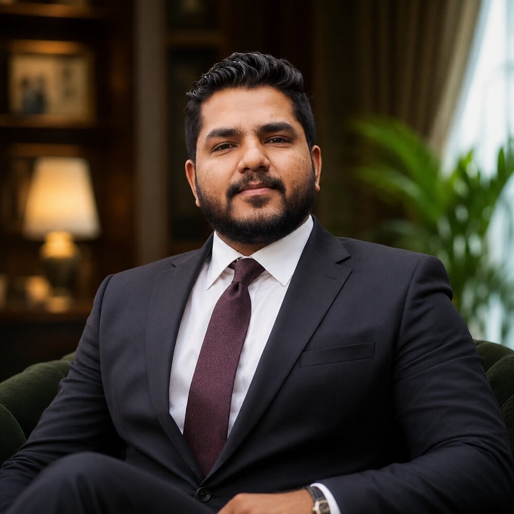 Portrait of Sooraj Johns Mangalam, Executive Director of Punarjjany